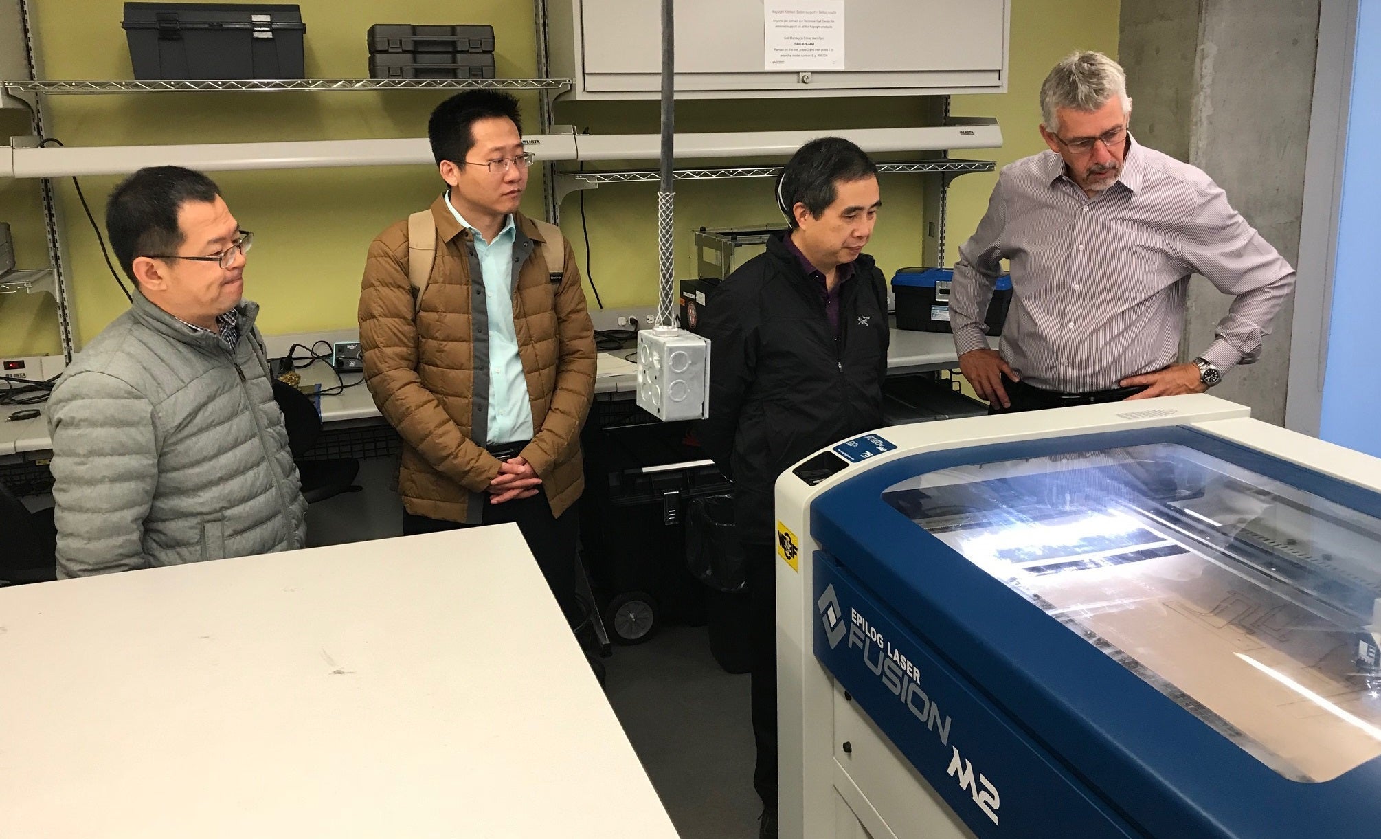 Delegates from Wuhan University