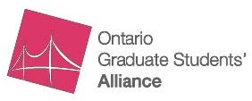 Ontario Graduate Students' Alliance (OGSA) Logo