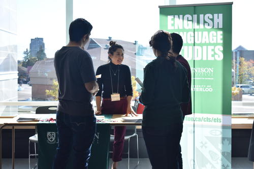 English Studies Booth at Graduates Services Fair