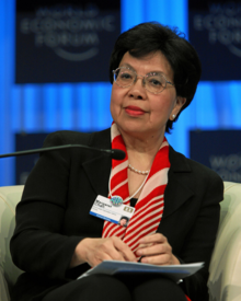 Dr. Margaret Chan, former Chief of the World Health Organization
