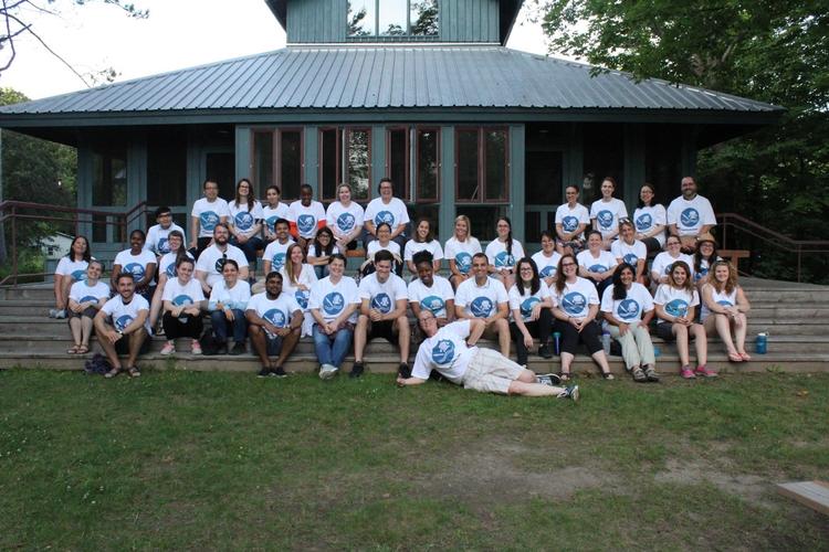 Group photo of all Lake Shift participants