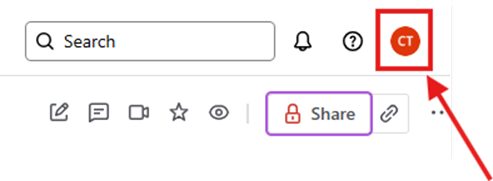 Initials showing after Confluence login
