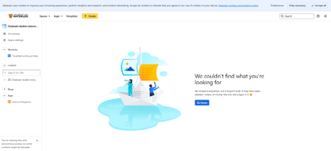Login screen