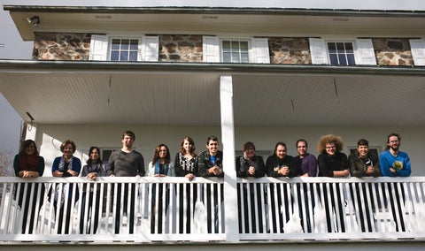 Students at Brubacher House