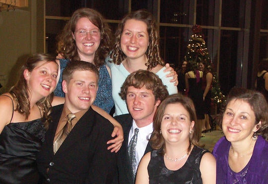 The 2004 Don Team. Trish (Niemeyer) Ashworth is at the top left, and Mary Brubaker-Zehr at the bottom right.