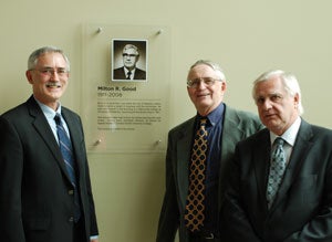 Henry Paetkau with John Good and Jim Good