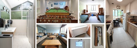 finished construction project spaces in the residence