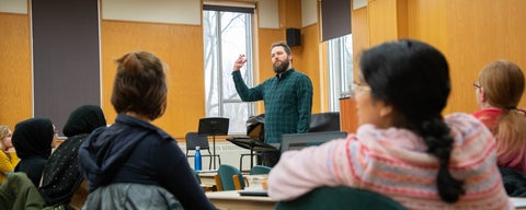 Eric Lepp teaching