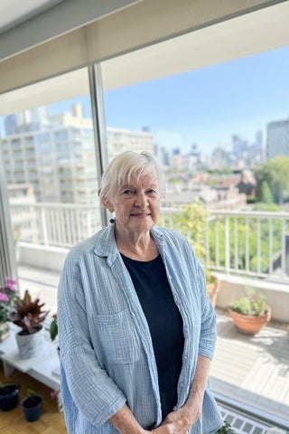 Doris Jantzi Posing by a window
