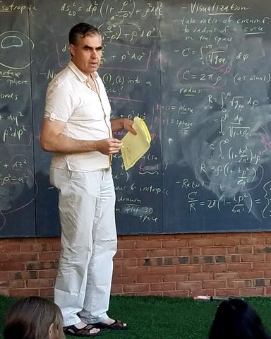 James Overduin teaching