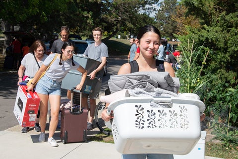 Students move in to residence at Grebel