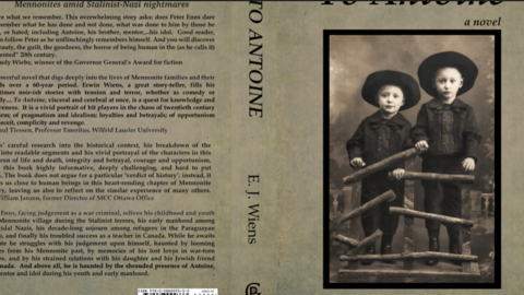 A crop of the front and back cover of the book. It is in sepia tone