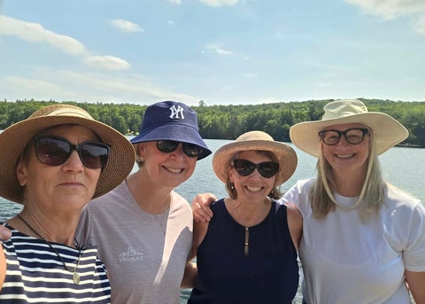 Wendy Cressman Zehr with friends