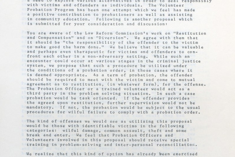 MCC victim reconciliation purposal 