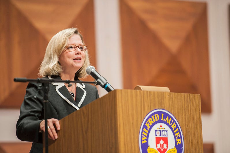 Susan Schultz Huxman speaking