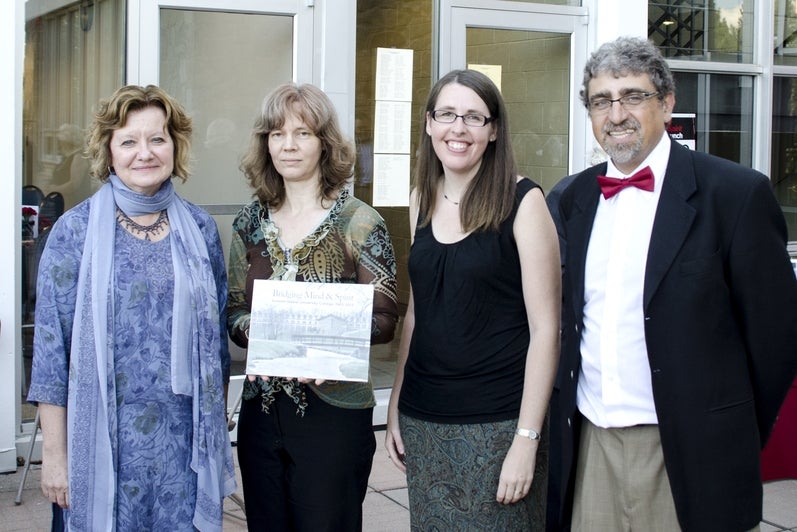 people posing for a photo