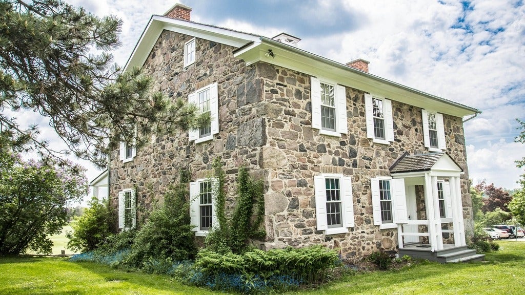 corner view of Brubacher house building