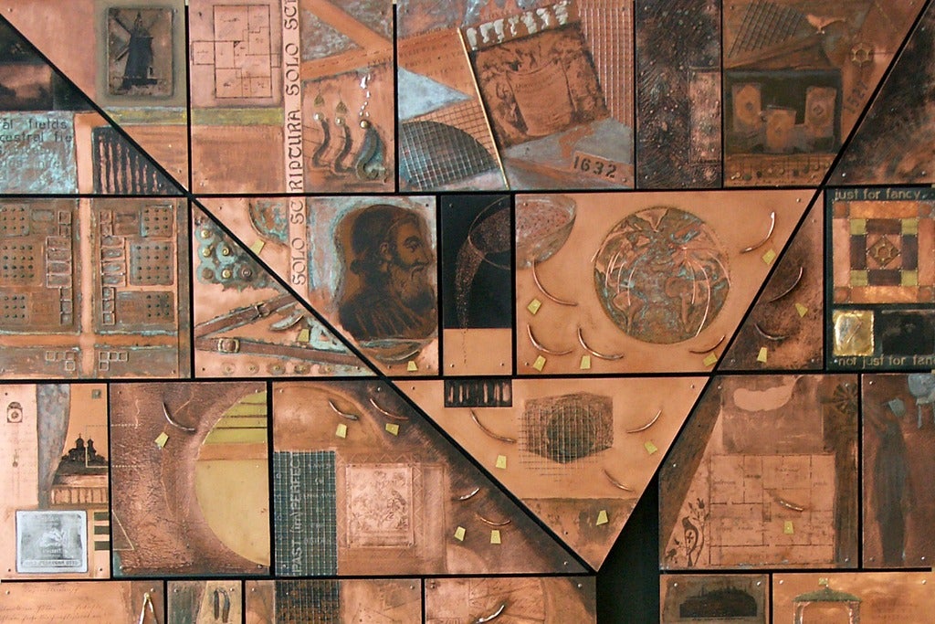 Ties that Bind Sculpture - copper