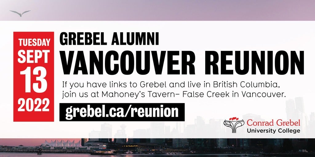 Vancouver Reunion Banner