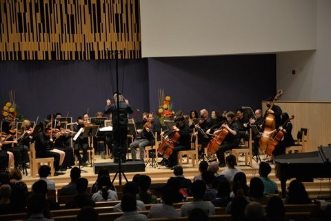 UWaterloo orchestra performing