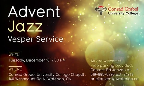 Advent Jazz Vesper Service