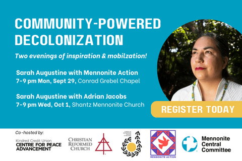 Community Powered Decolonization invitation