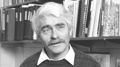 black and white portrait of Werner Packull