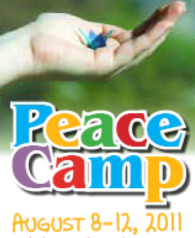Peace Camp advert. August 8-12, 2011. 