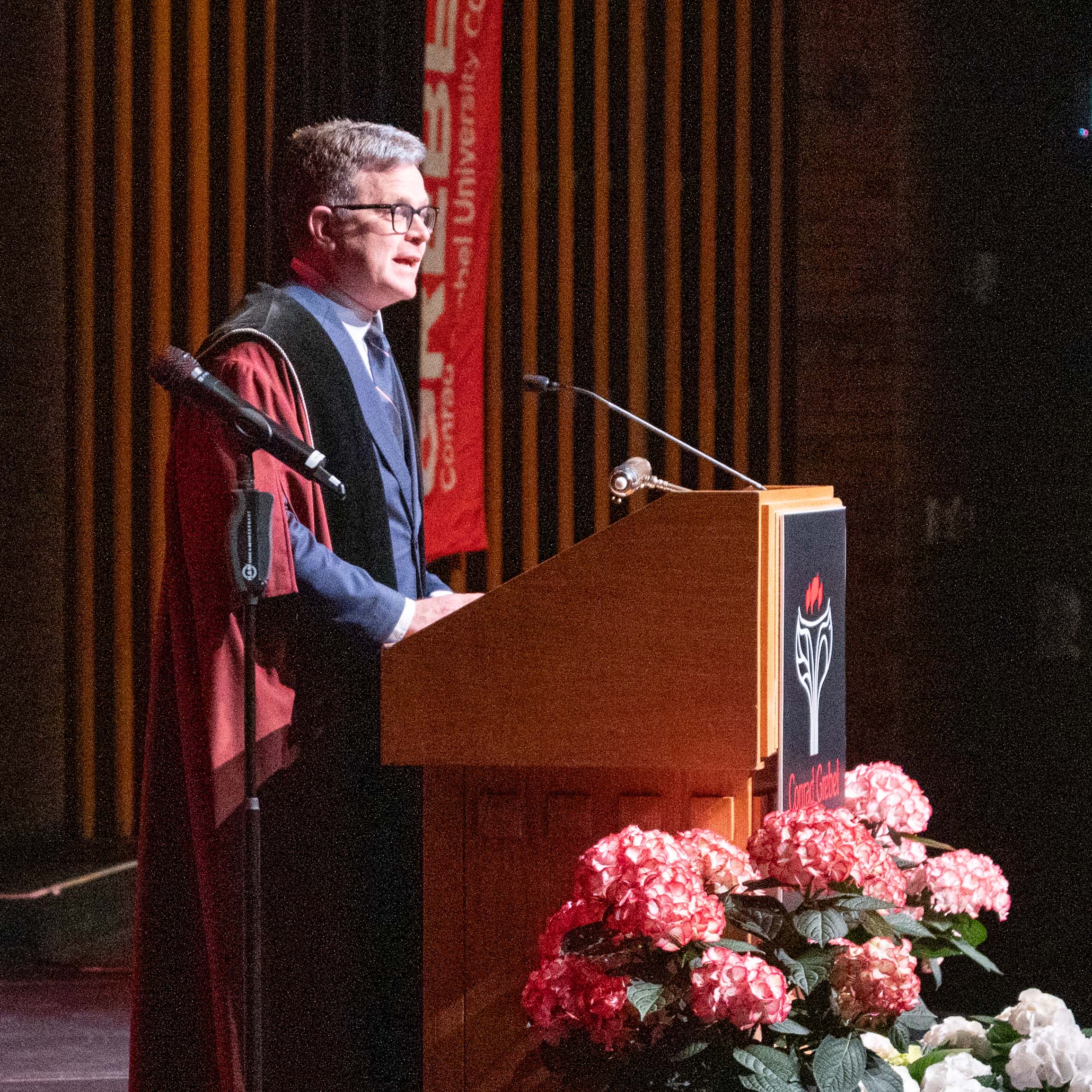 Marcus Shantz at Convocation