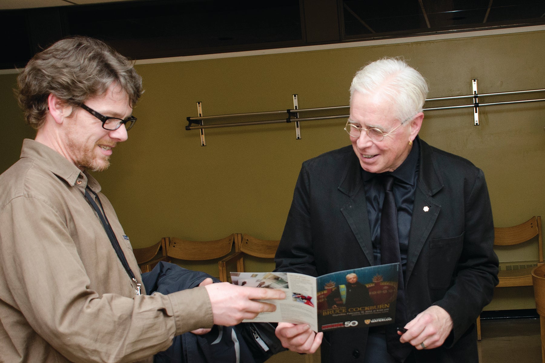 Bruce Cockburn and Brent Klassen