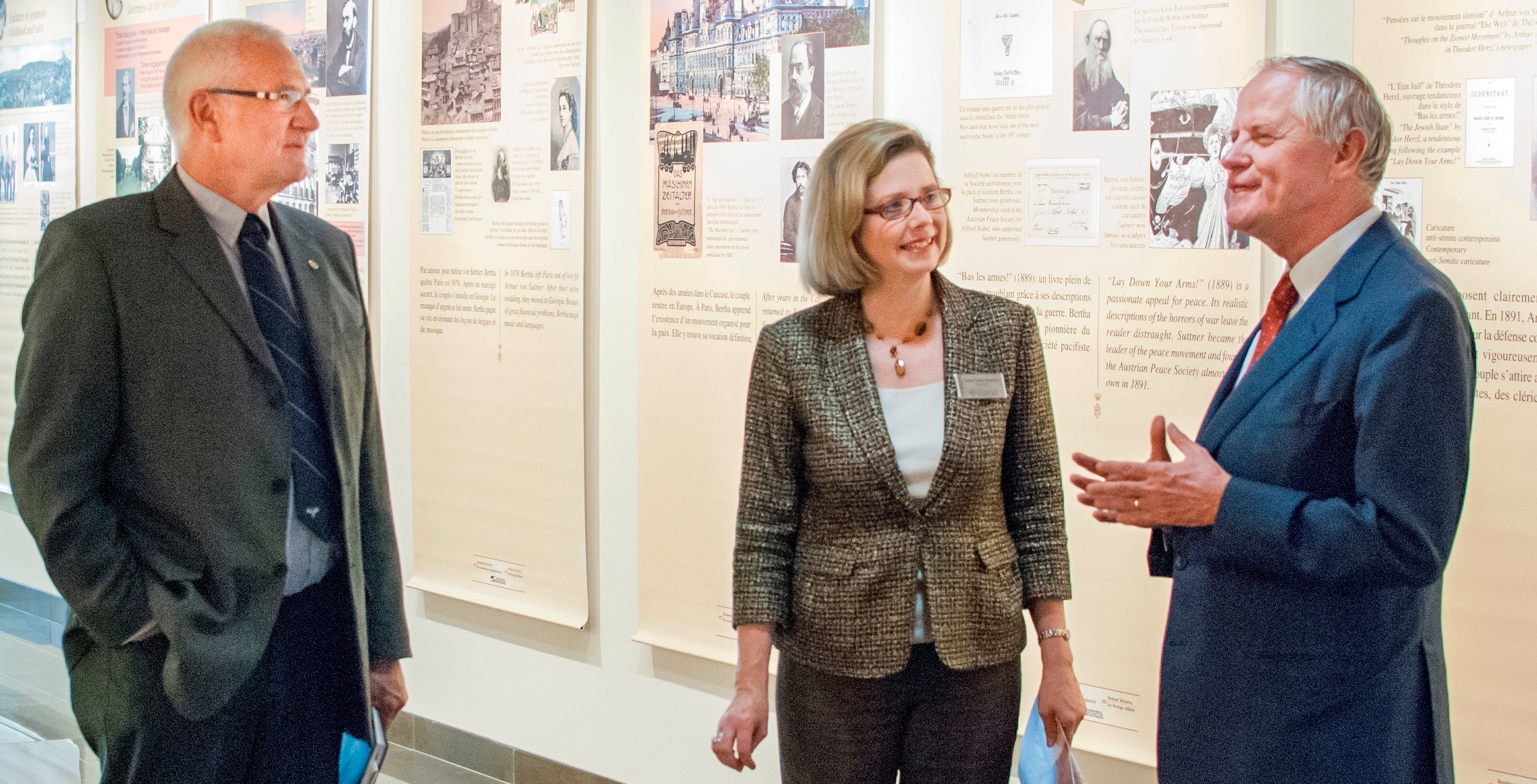 The Austrian Ambassador Arno Riedel visited Grebel 