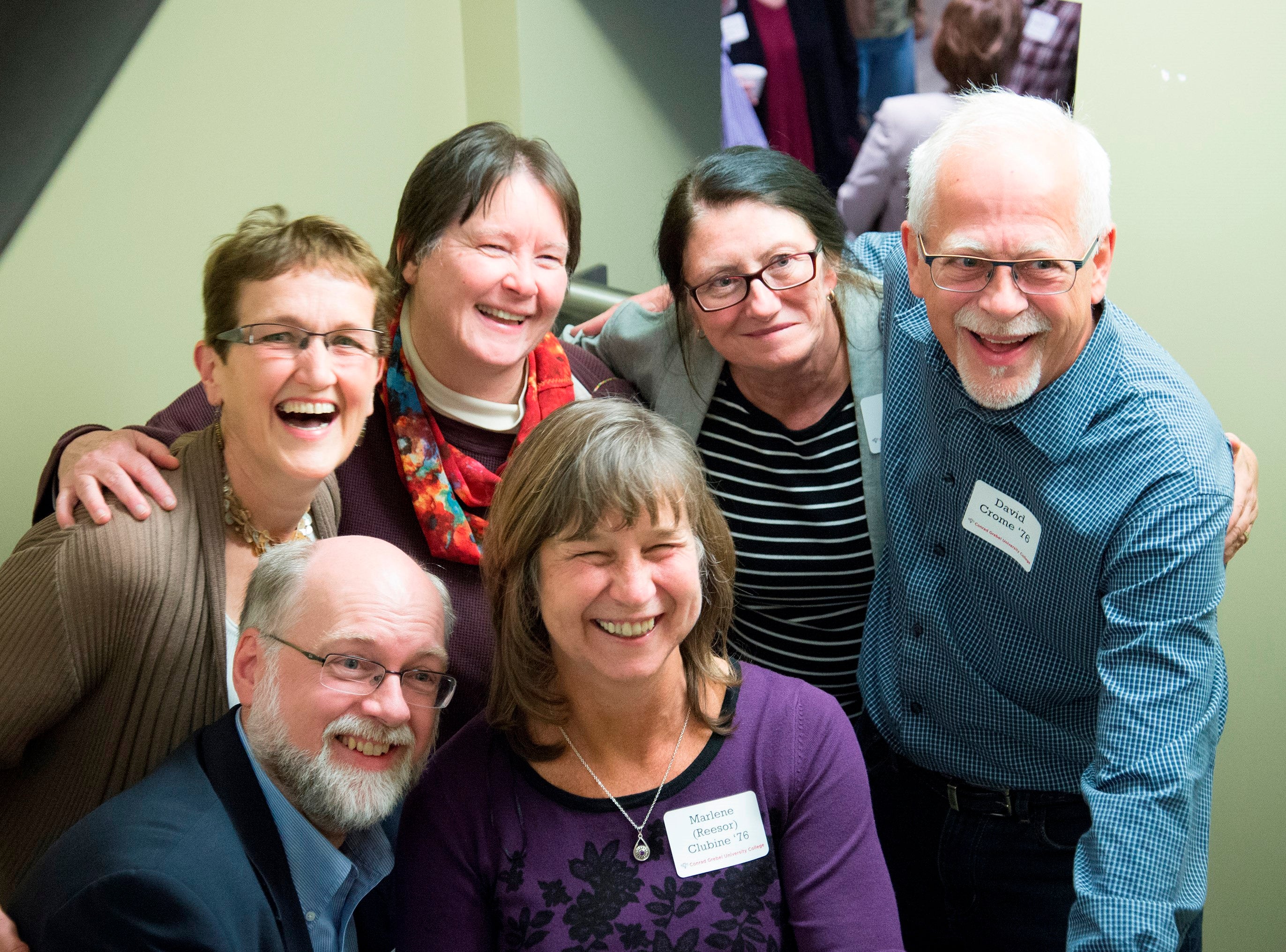 group photo of Grebel Alumni