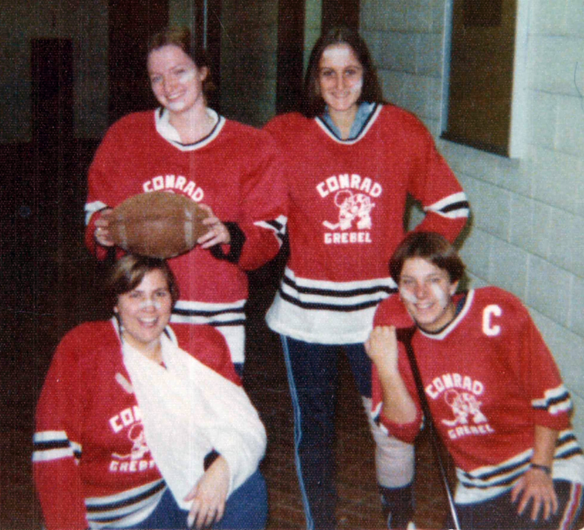 Hockey players at Grebel