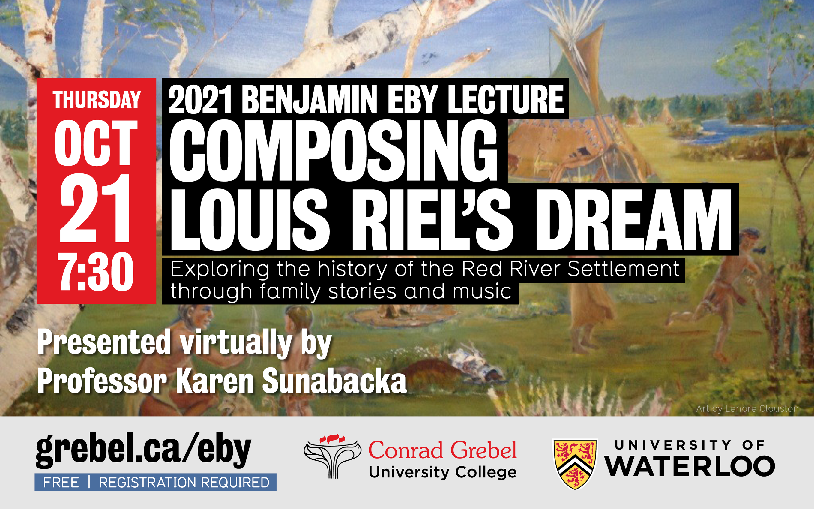 2021 Benjamin Eby Lecture  Conrad Grebel University College
