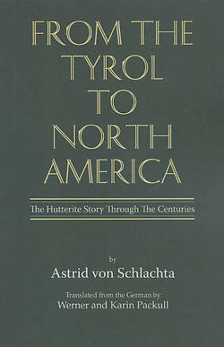 From the Tyrol to North America book cover