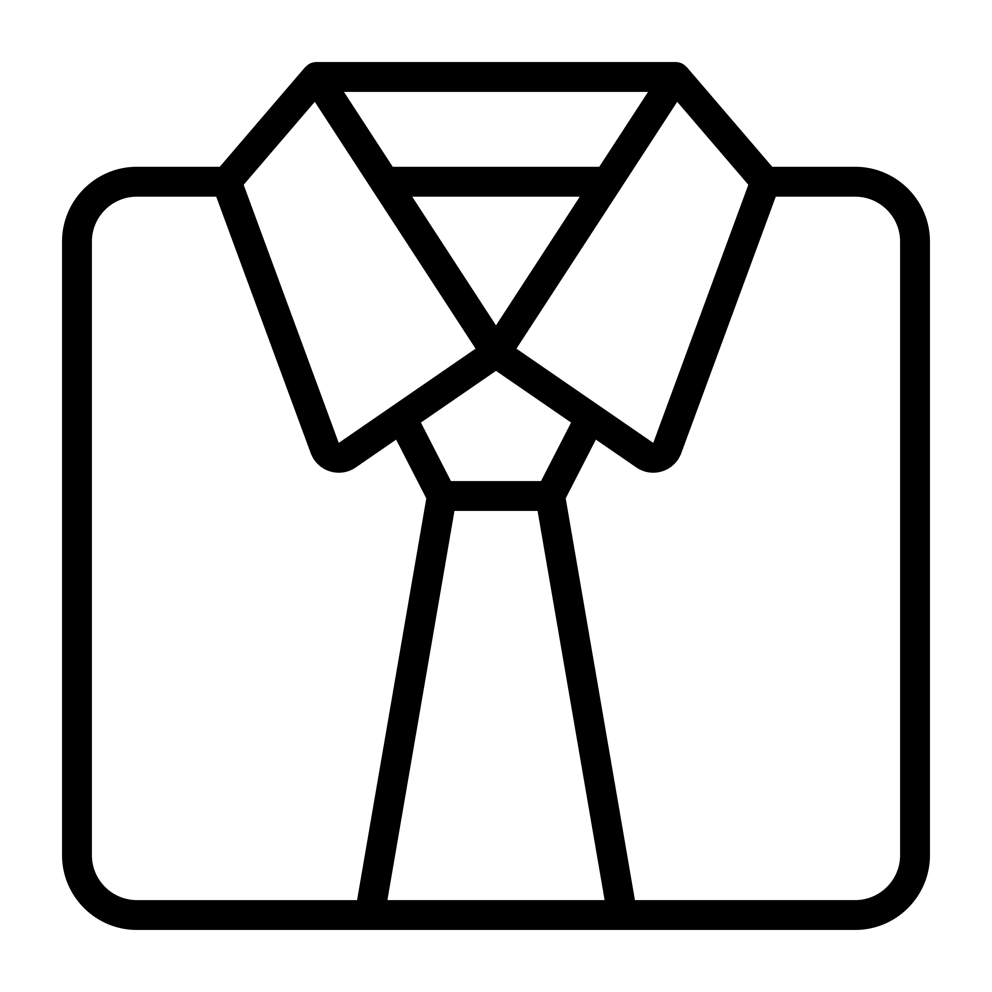 a black line art illustration of a dress shirt and neck tie