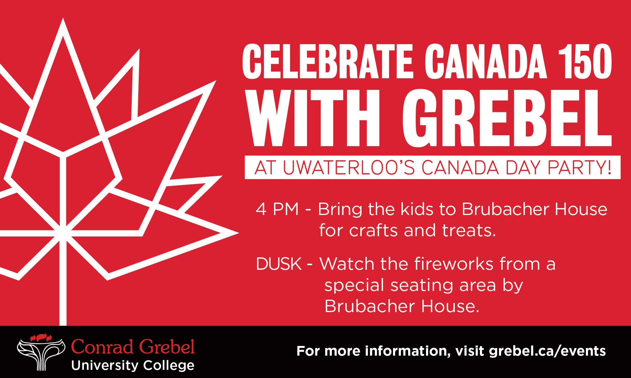 Celebrate Canada 150 with Grebel