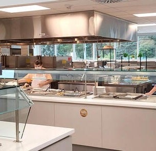 Photo of new Grebel kitchen