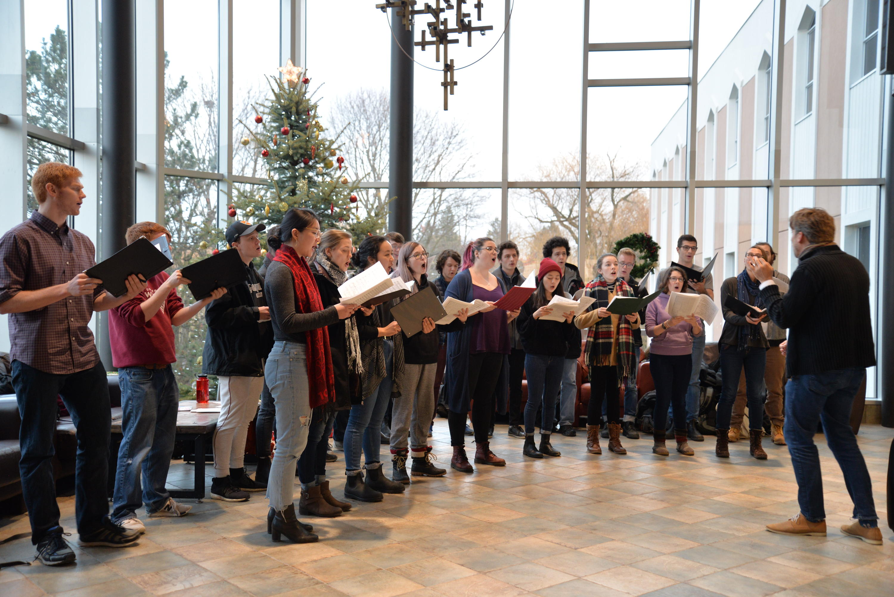 Chamber choir at Christmas