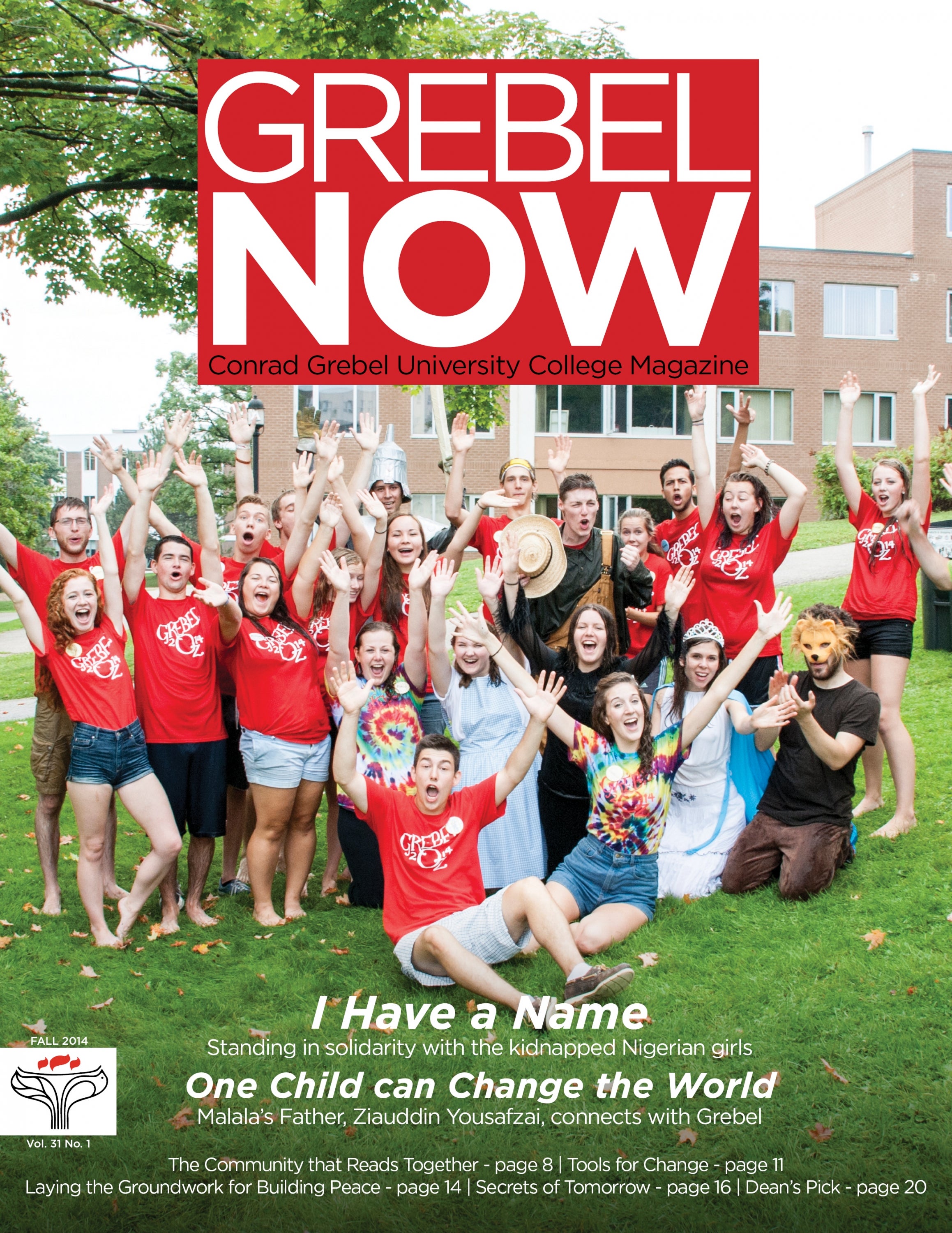 Grebel Now Fall 2014  Conrad Grebel University College