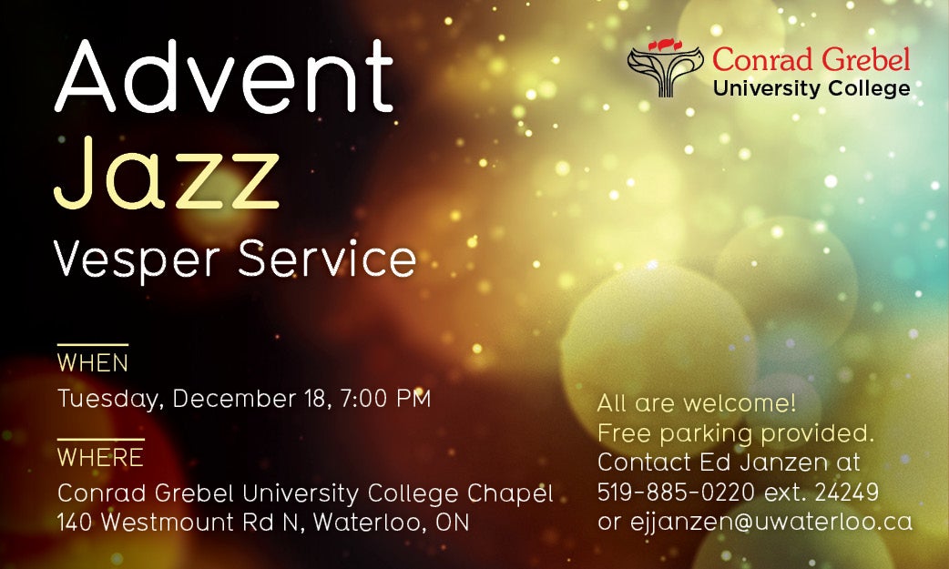 Advent Jazz Vesper Service
