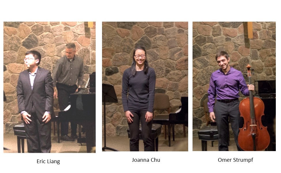 orchestra@uwaterloo Aria & Concerto Competition winners