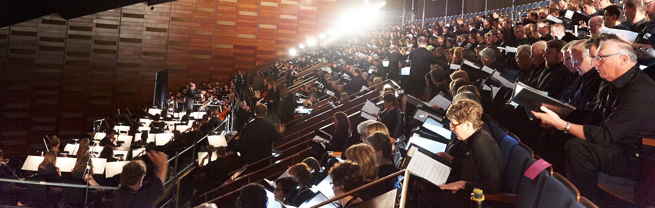 people sitting in a theatre