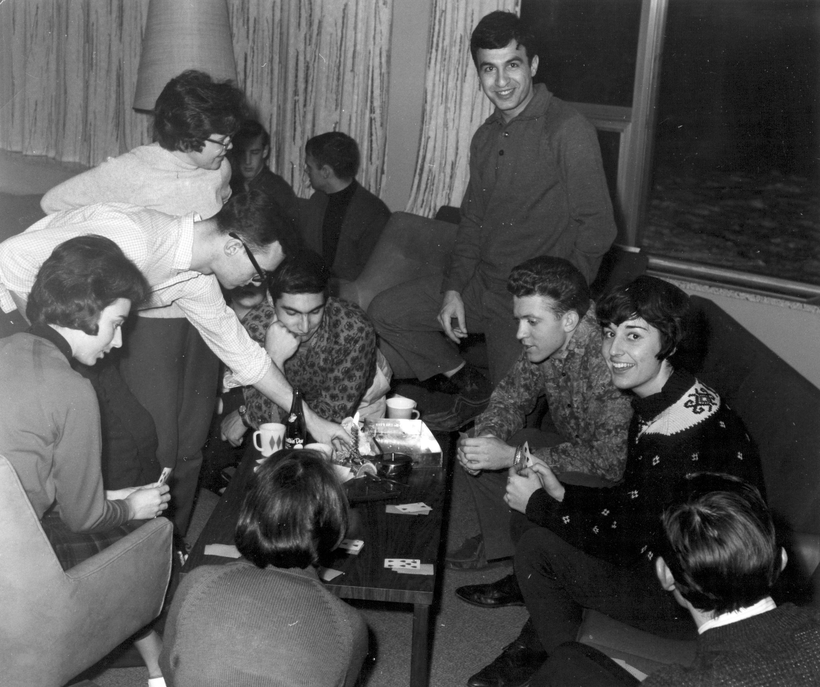 '60s era Grebel alumni playing a game