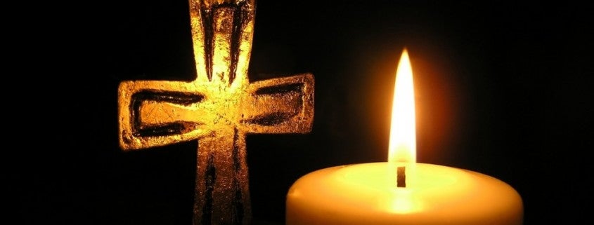 cross & candle