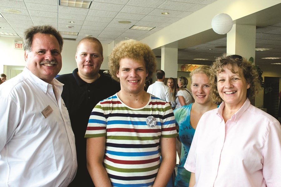 Paul, Nicholas, Daniel, Allison, 
and Dolores Penner