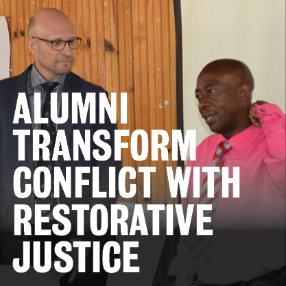 Alumni Transform Conflict with Restorative Justice