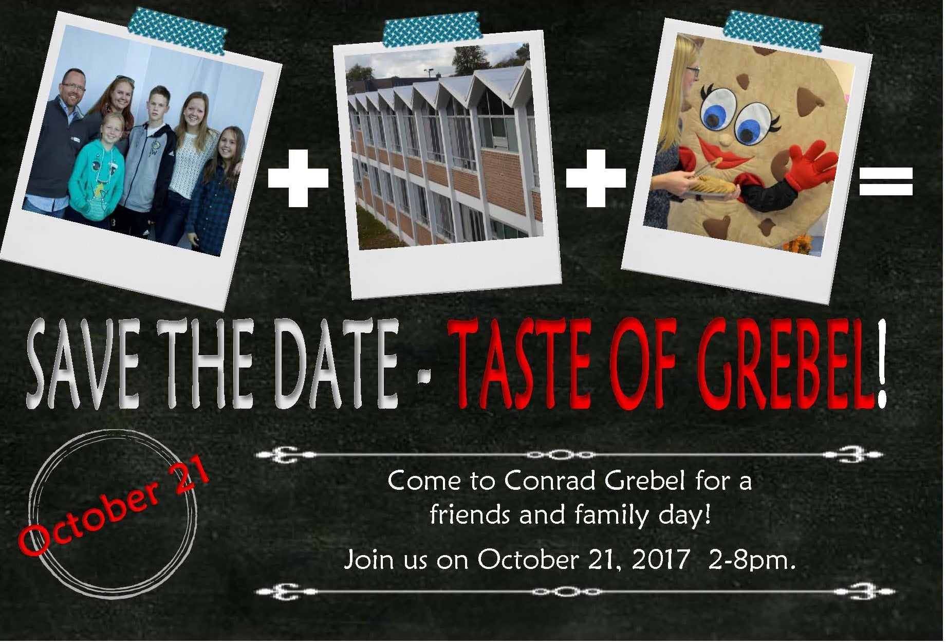 Taste of Grebel postcard save the date