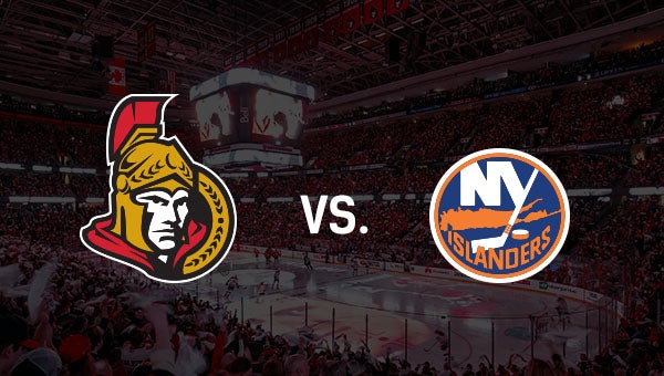 Ottawa Senators versus New York Islanders