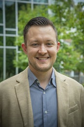 Portrait of David Y. Neufeld outside